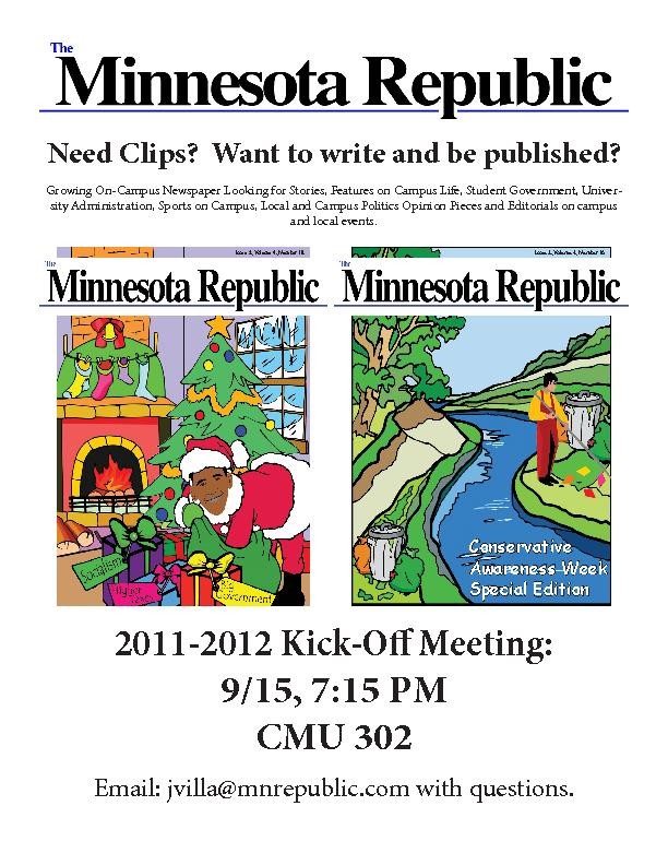 Flyer for writers