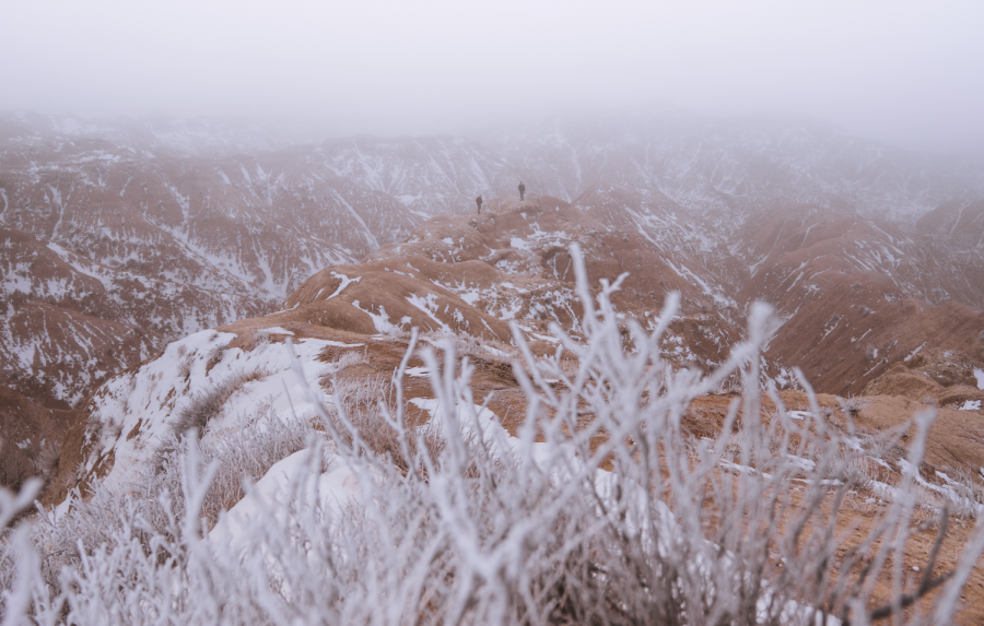 Badlands Morning Snow, South Dakota/ Jay Sullivan